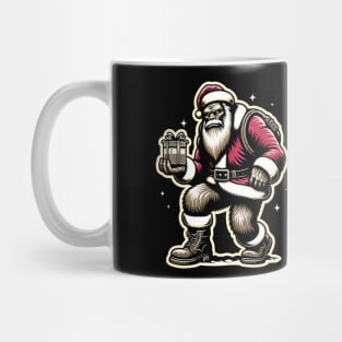 Bigfoot Claus The Legendary Secret Santa Mug